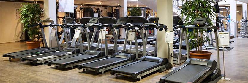Helisports Amsterdam - Showroom - Treadmills